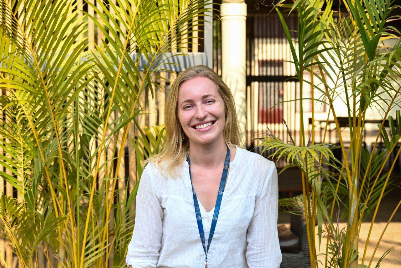 Portrait d'Estelle, volontaire à PSE