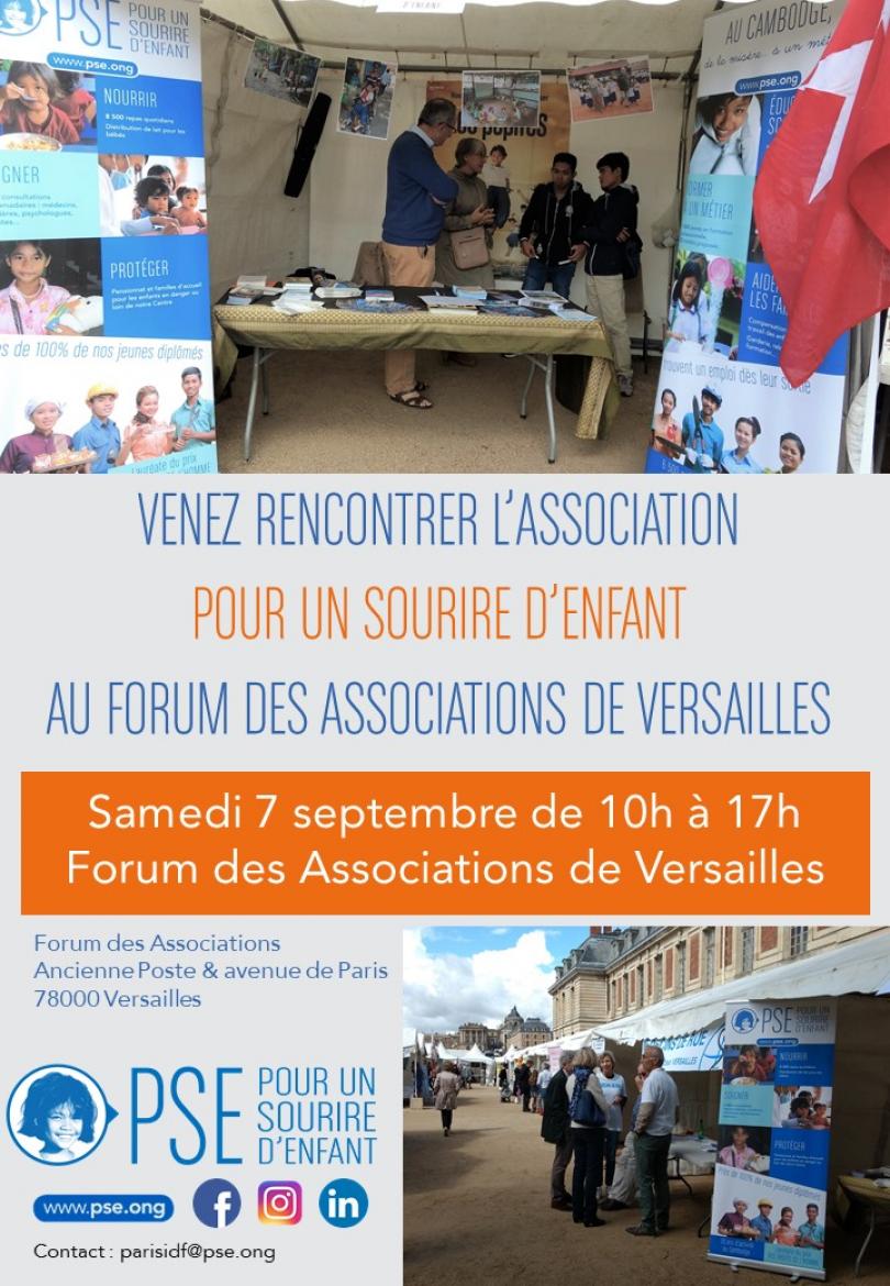 Affiche du Forum des Associations de Versailles